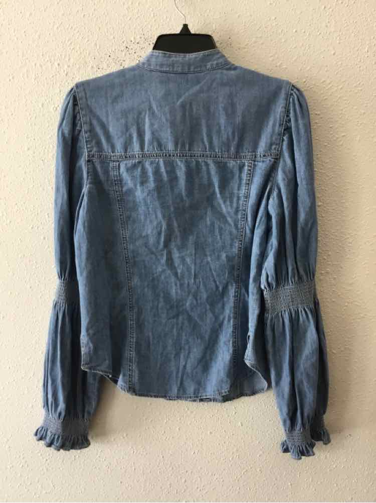 Veronica Beard Chambray Size 8 Shirt