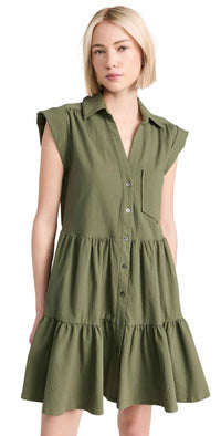 Veronica Beard Army Green Size M Dress