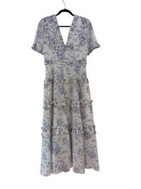 Needle & Thread white and baby blue Size 6 Dress
