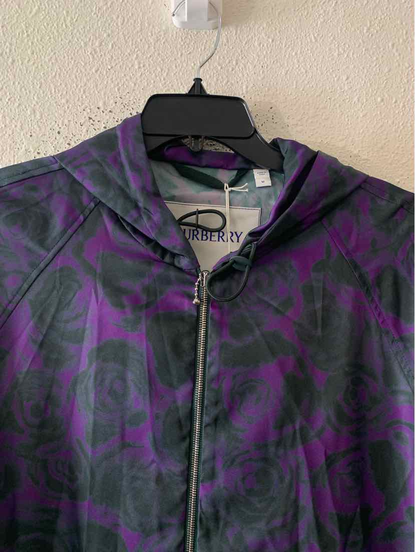 Burberry Purple and Black Size M Jacket