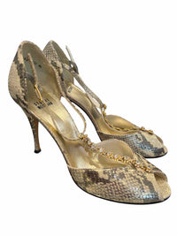 Stuart Weitzman Gold Size 10 Shoes
