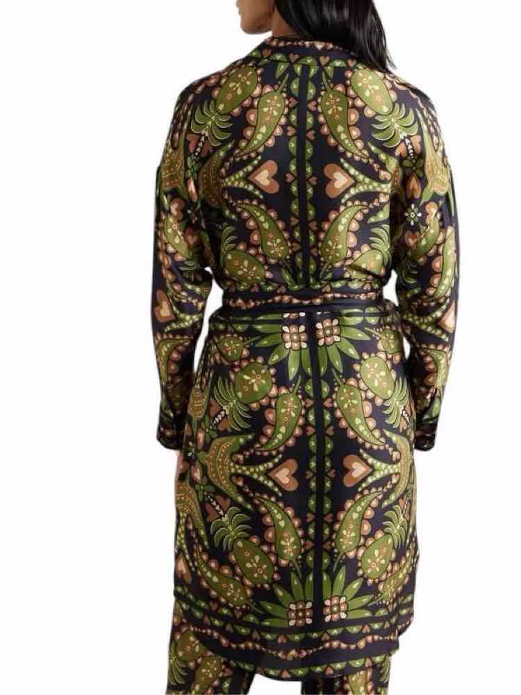 farm rio green & black Size XS Dress