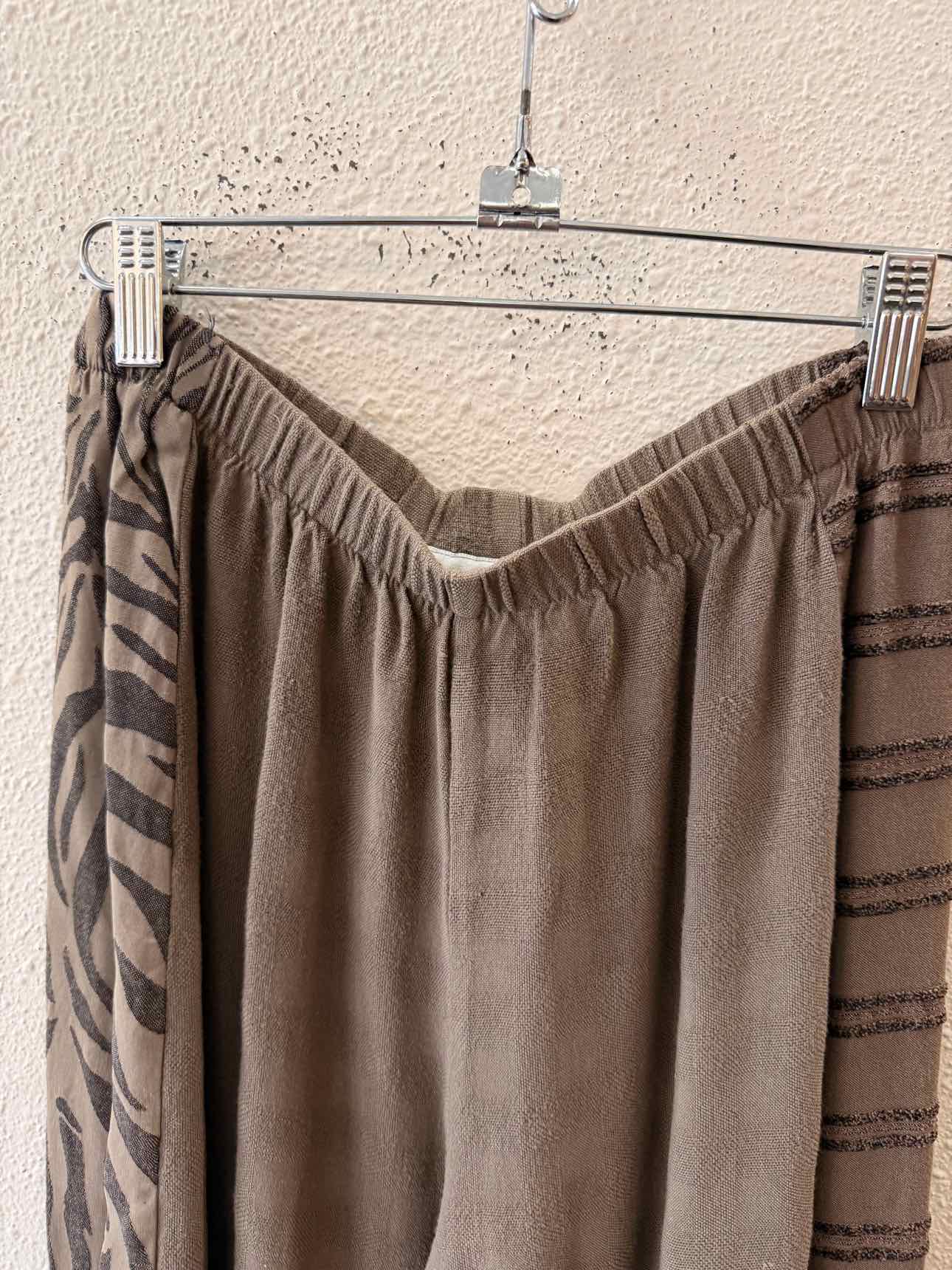 DONNA JESSICA Brown Size 1 Pants