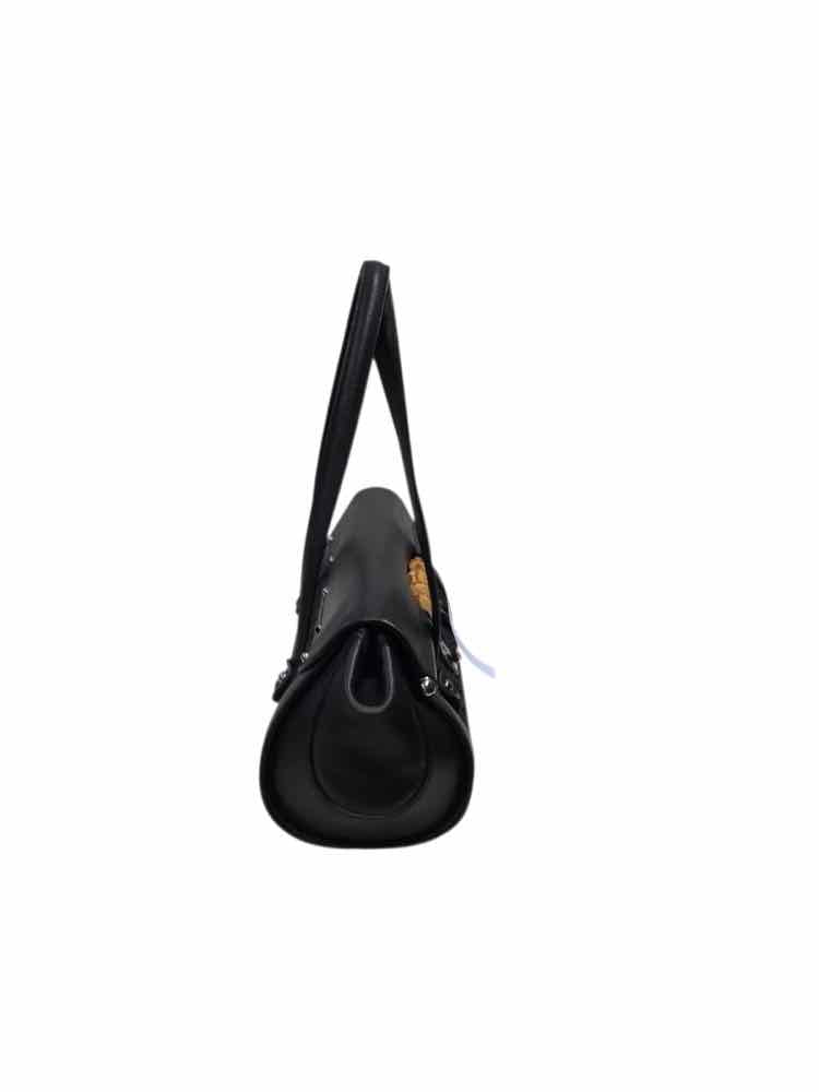 Gucci GG Canvas Bamboo Bullet Black Handbag