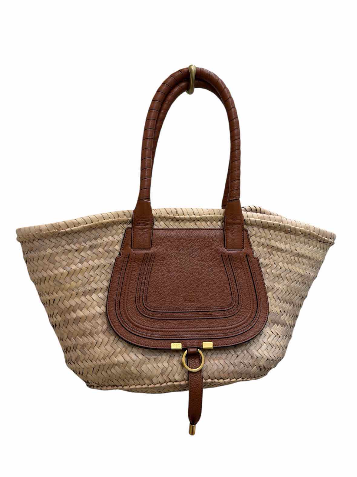 Chloe Marcie Beige Handbag