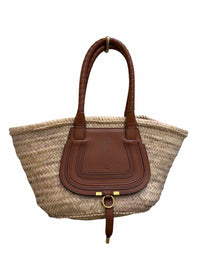 Chloe Marcie Beige Handbag