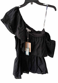 Pearl by Lela Rose Black Size 8 Shirt