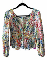Caroline Constas White Multi Size No Label Shirt