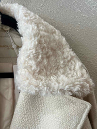 Amanda Uprichard Cream Size S Coat