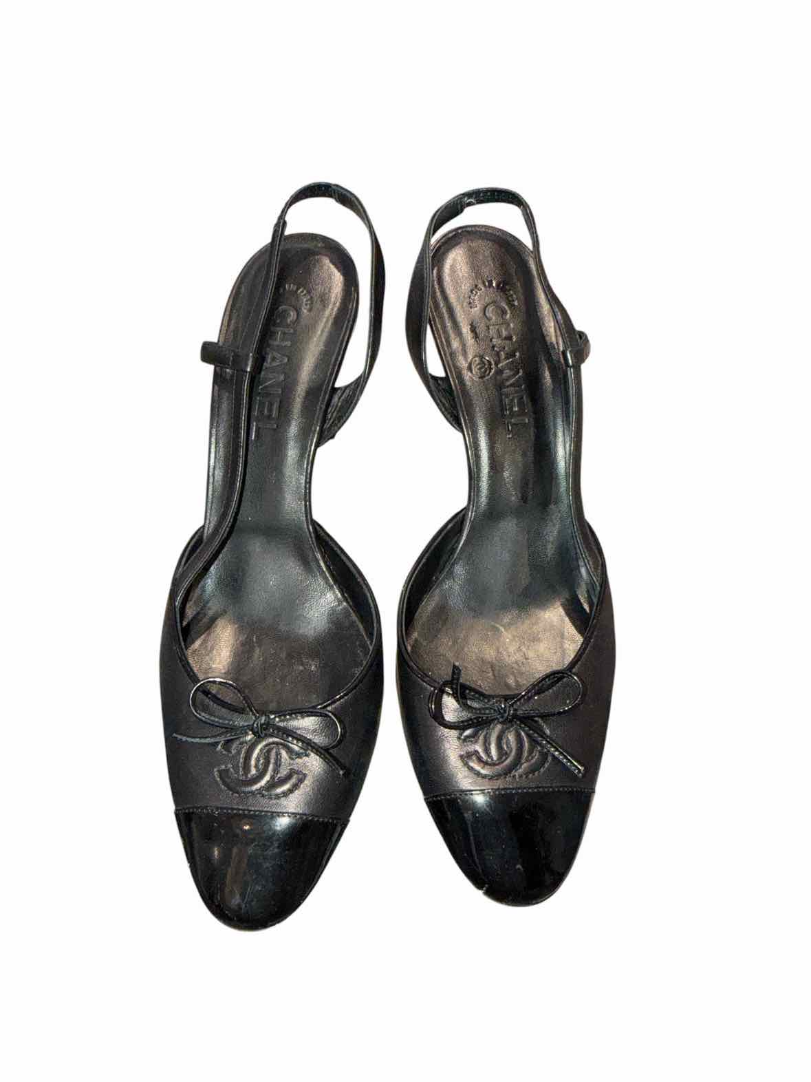 Chanel Black Size 39.5 Shoes
