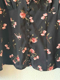 1. STATE Black Multi Size 4 Shirt