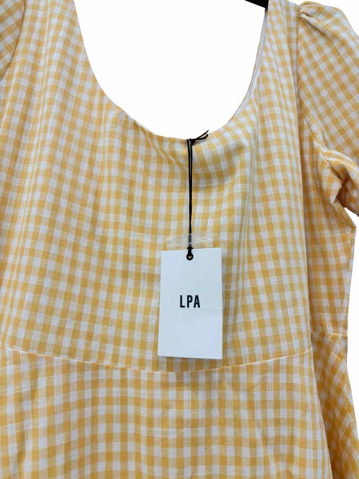 LPA Yellow and white Size XL Dress