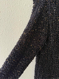 (nude) Black and Gold Size 38 Sweater