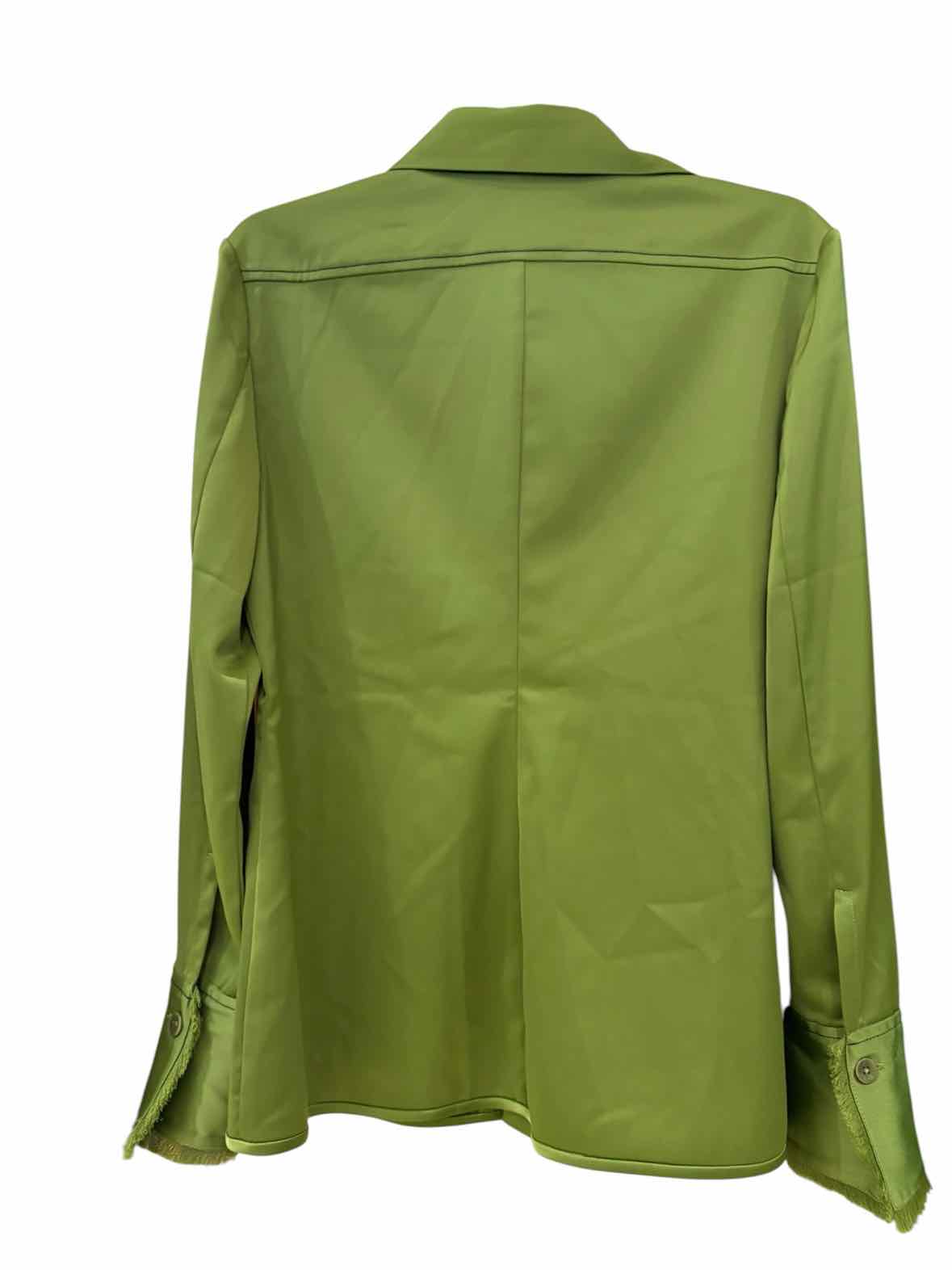Proenza Schouler Olive Green Size 8 Shirt