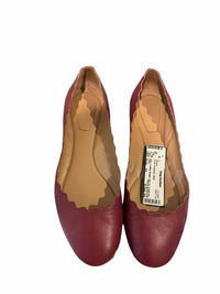 Chloe Dusty Burgandy Size 37 Shoes