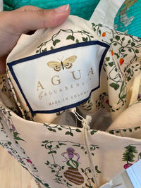 Agua creme and green Size M Dress