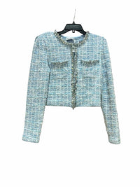 self portrait Blue and White Size M Jacket