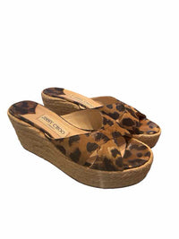 Jimmy Choo beige and leopard print Size 37 Shoes