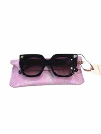 LoveShackFancy Black Sunglasses