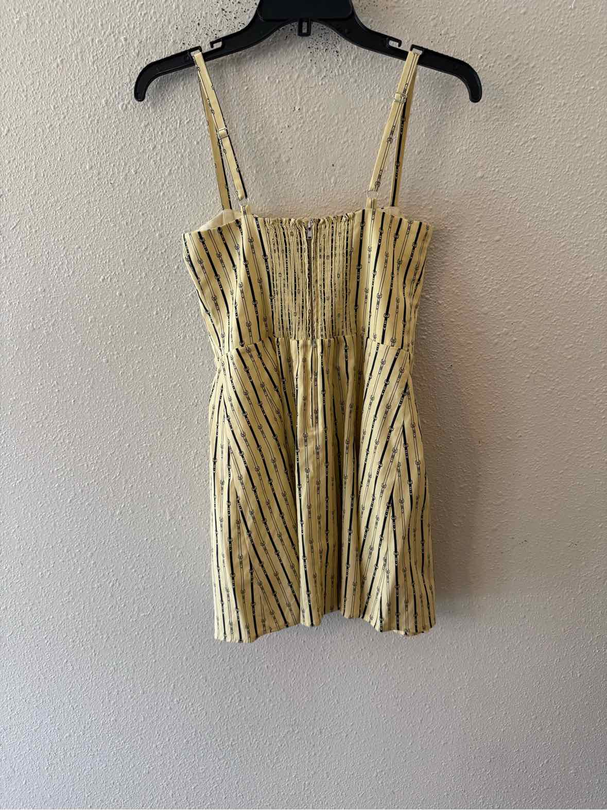 Reformation Cream Multi Size 2 Dress