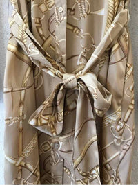 Lauren Ralph Lauren Beige and Cream Size 6 Dress