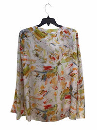 Tangerine NYC White and Yellow Size M Shirt