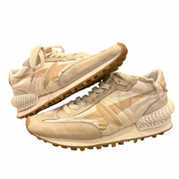 Golden Goose White and Beige Size 6 Shoes