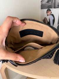 Tissa Fontaneda Black Handbag
