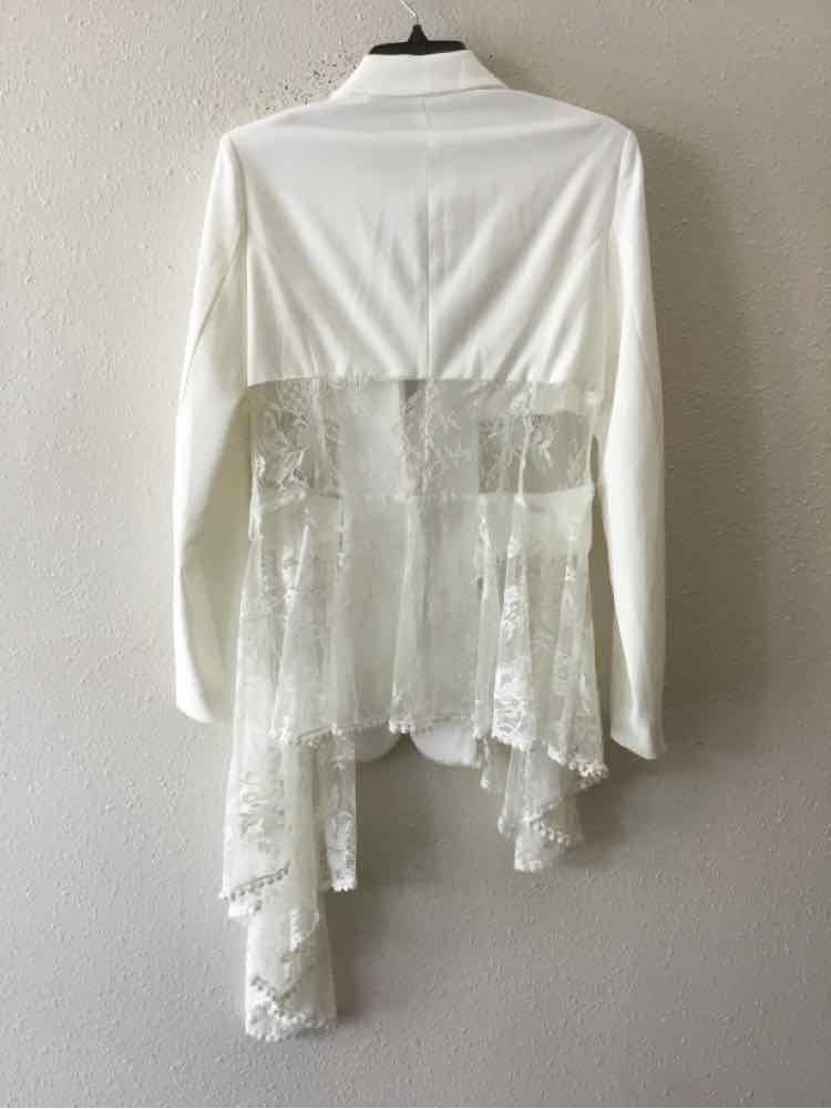 Gracia White Size M Blazer