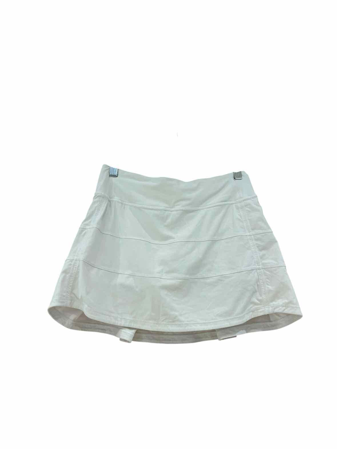 Lululemon White Size 4 Skirt
