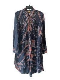 Roller Rabbit navy multi Size L Dress