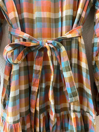 Olivia James Orange Multi Size L Dress