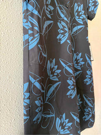 KAL RIEMAN Grey and Blue Size S Dress