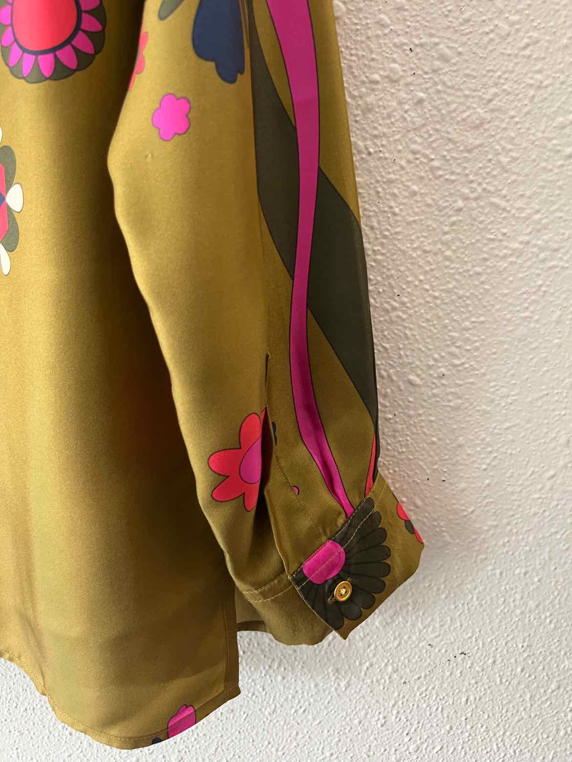 Vilagallo Olive Multi Size 42 Shirt