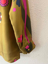 Vilagallo Olive Multi Size 42 Shirt