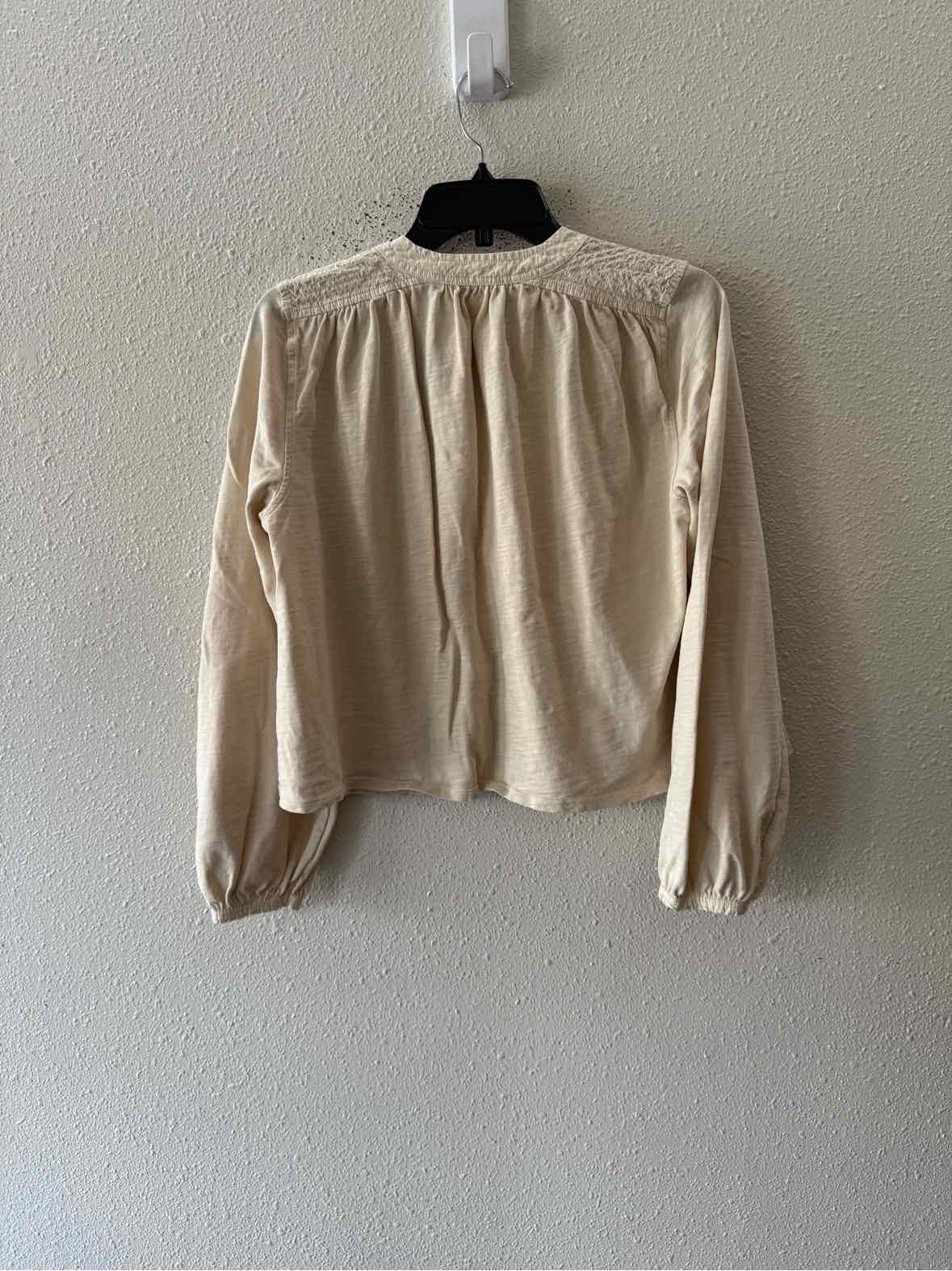 Nation Butter Yellow Size XS Shirt