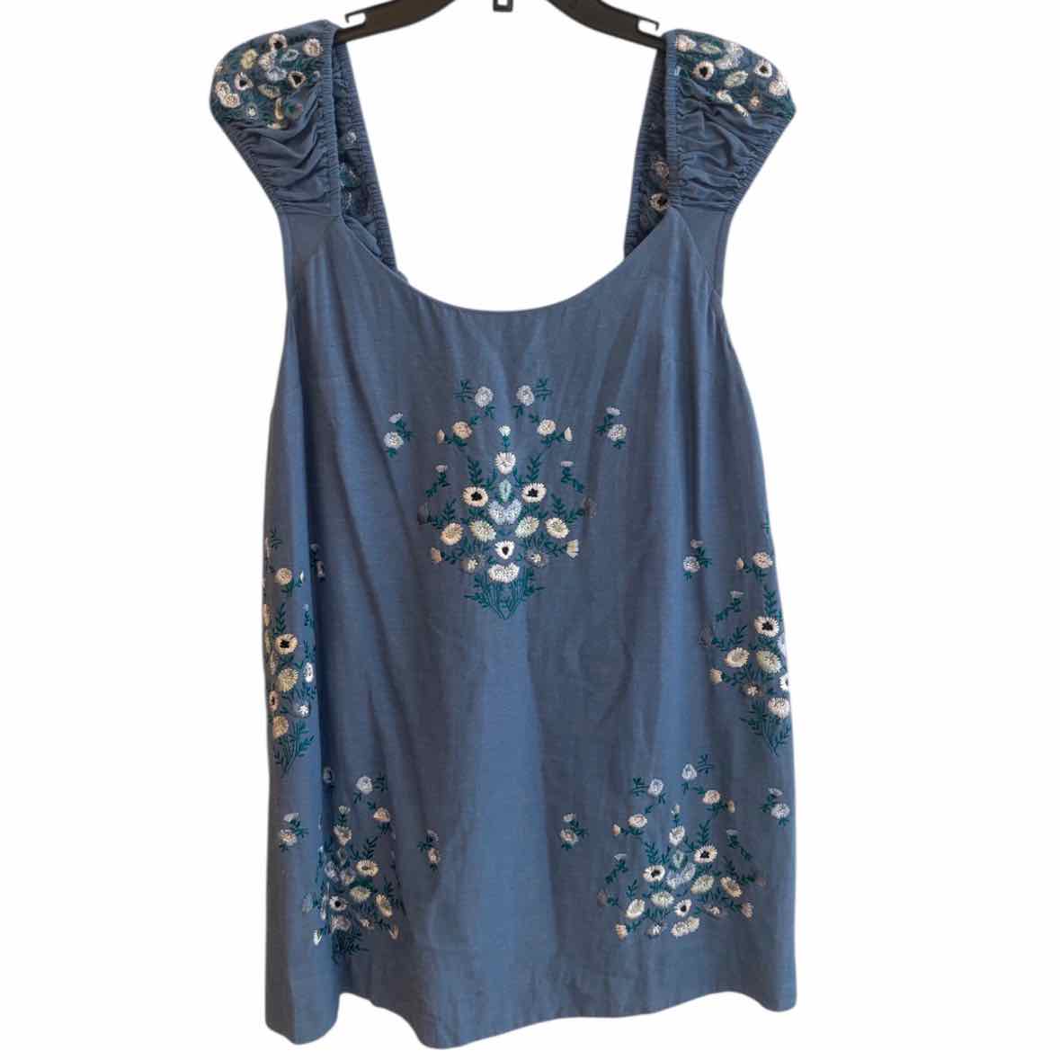 Free People Blue Multi Size XS Dress