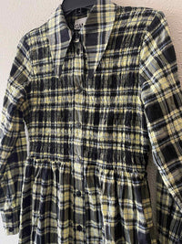 Ganni Yellow Multi Size 36 Dress