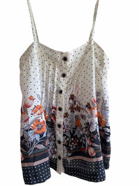Maeve by Anthropologie White Multi Size 4 Shirt