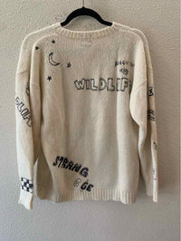 Mother Off White Size S Sweater