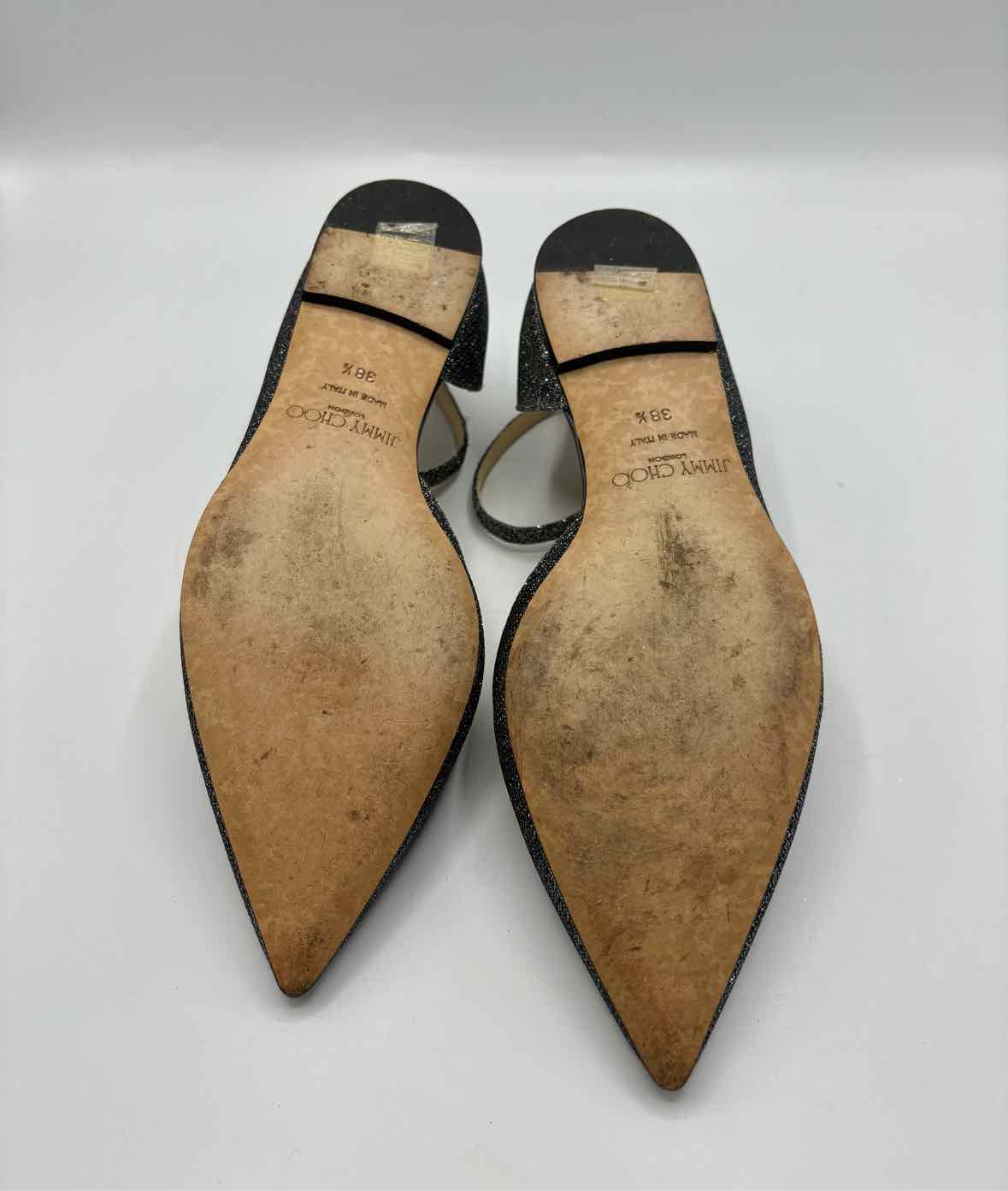 Jimmy Choo Gunmetal Size 38.5 Shoes