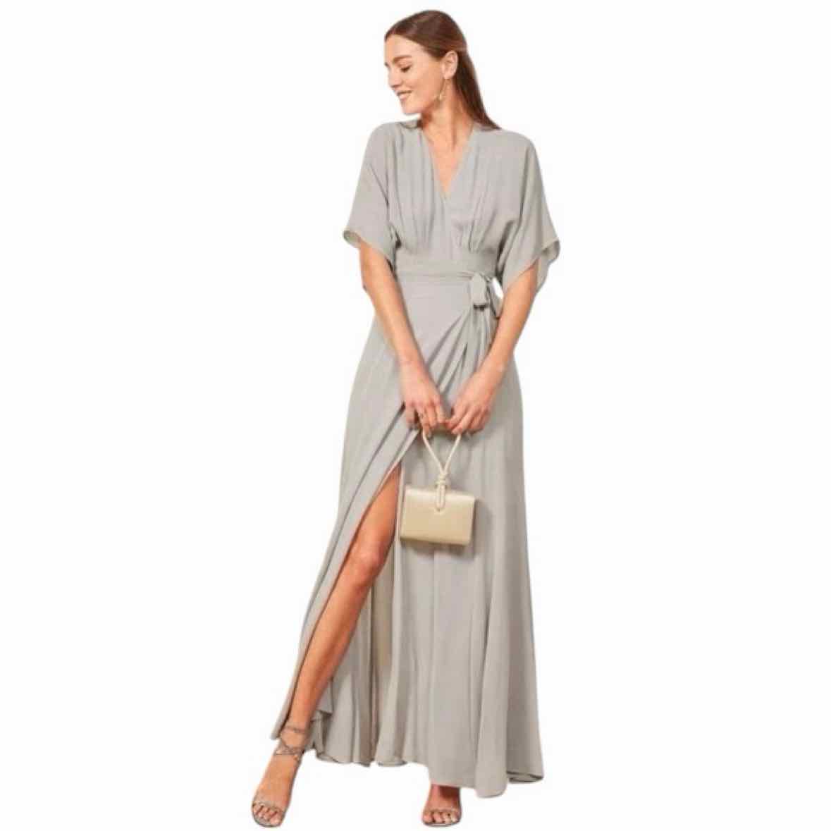 Reformation dusty blue Size S Dress – Swap Boutique