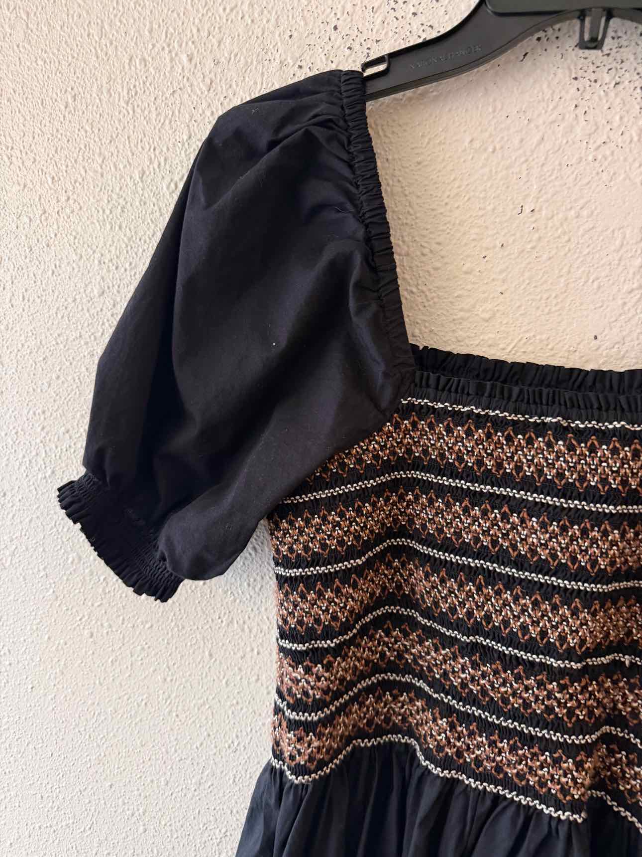 Madewell Black Multi Size S Dress