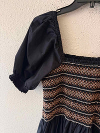 Madewell Black Multi Size S Dress