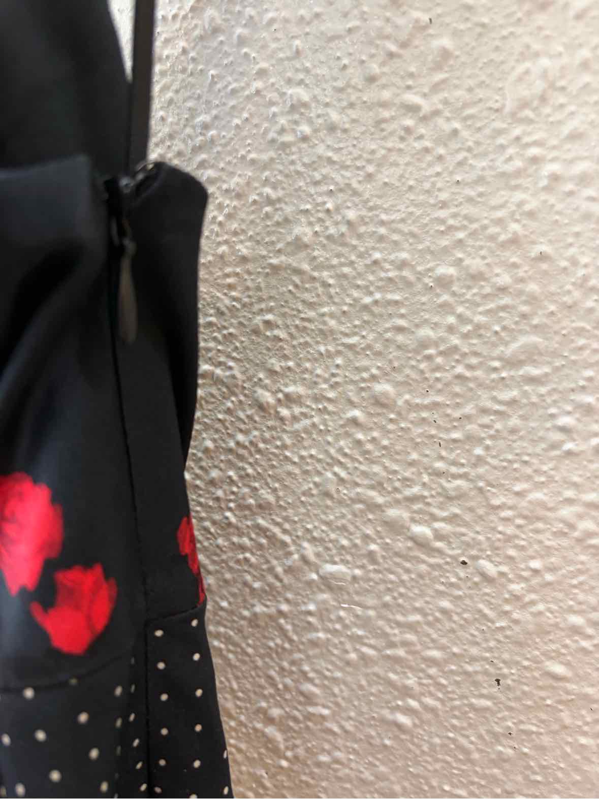 French Connection Black Multi Size 6 Dress