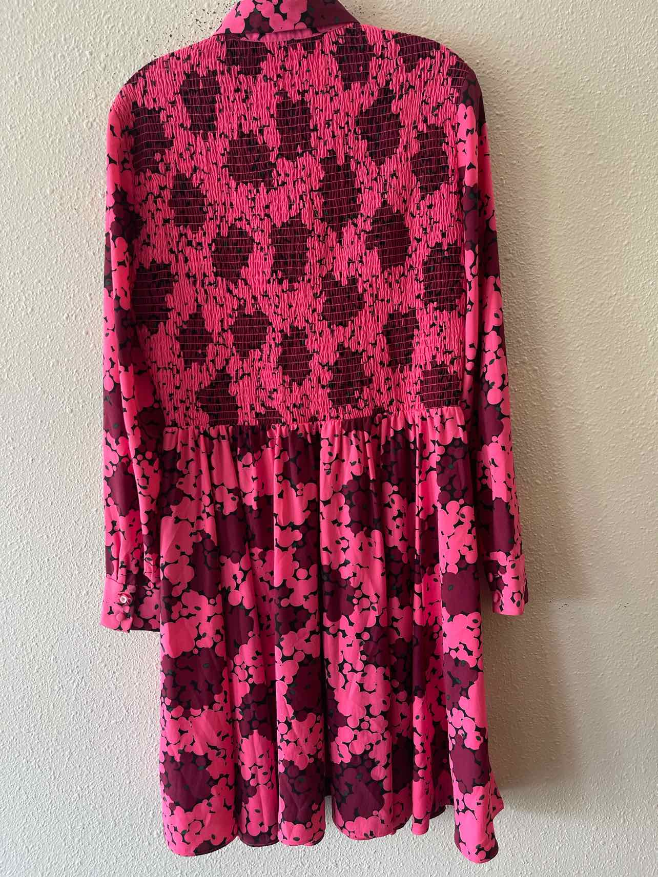 Kate Spade Pink and Burgundy Size 8 Dress