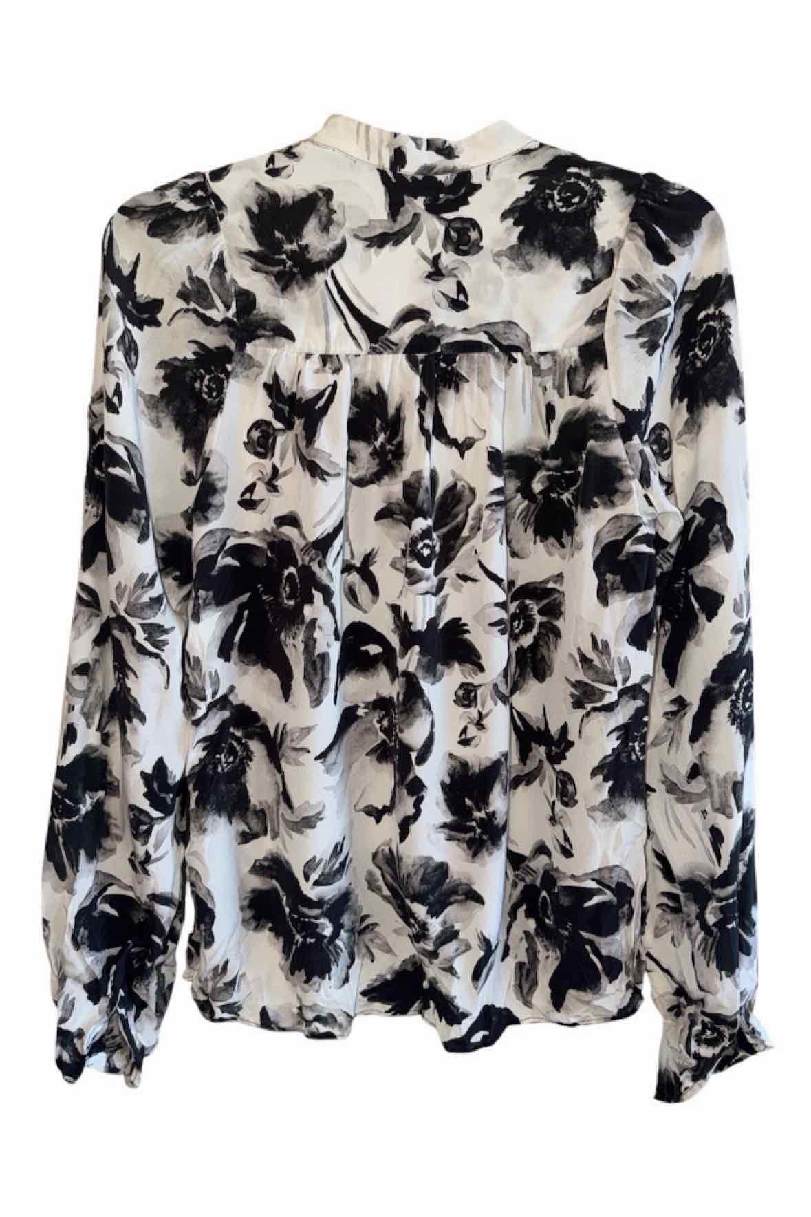 The Kooples White and black Size 0 Shirt