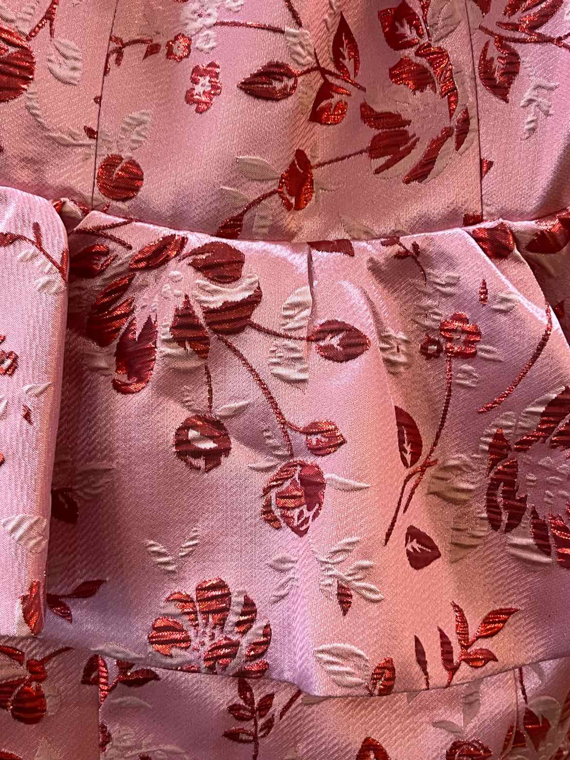 Marchesa Notte Pink and Red Size 4 Dress