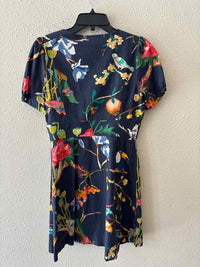 Tanya Taylor navy multi Size 4 Dress