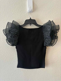 alice + olivia Black Size S Shirt